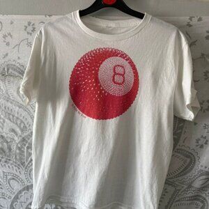 in print we trust 8 ball tee
